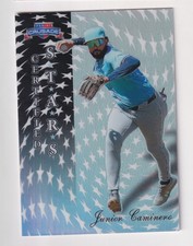 2025 Panini Crusade CERTIFIED STARS SILVER PRIZM REFRACTOR #12 JUNIOR CAMINERO