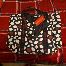 LULU GUINNESS LIPS LARGE TOTE SHOPPER BAG WITH MATCHING ZIPPED PURSE, NEW BNWT