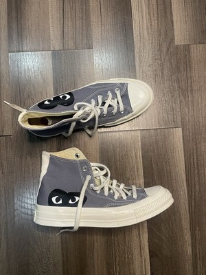 Converse Comme Des Garcons Men's 7 Sneakers Gray Chuck 70 Hi CGD 171847C
