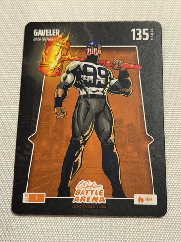 Gaveler Aaron Judge 2026 Bo Jackson Battle Arena Griffey #2 Fire Rare!!