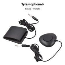 6.35mm Interface Compact Sustain Pedal Universal Pedal Bottom Anti-slip RFBC