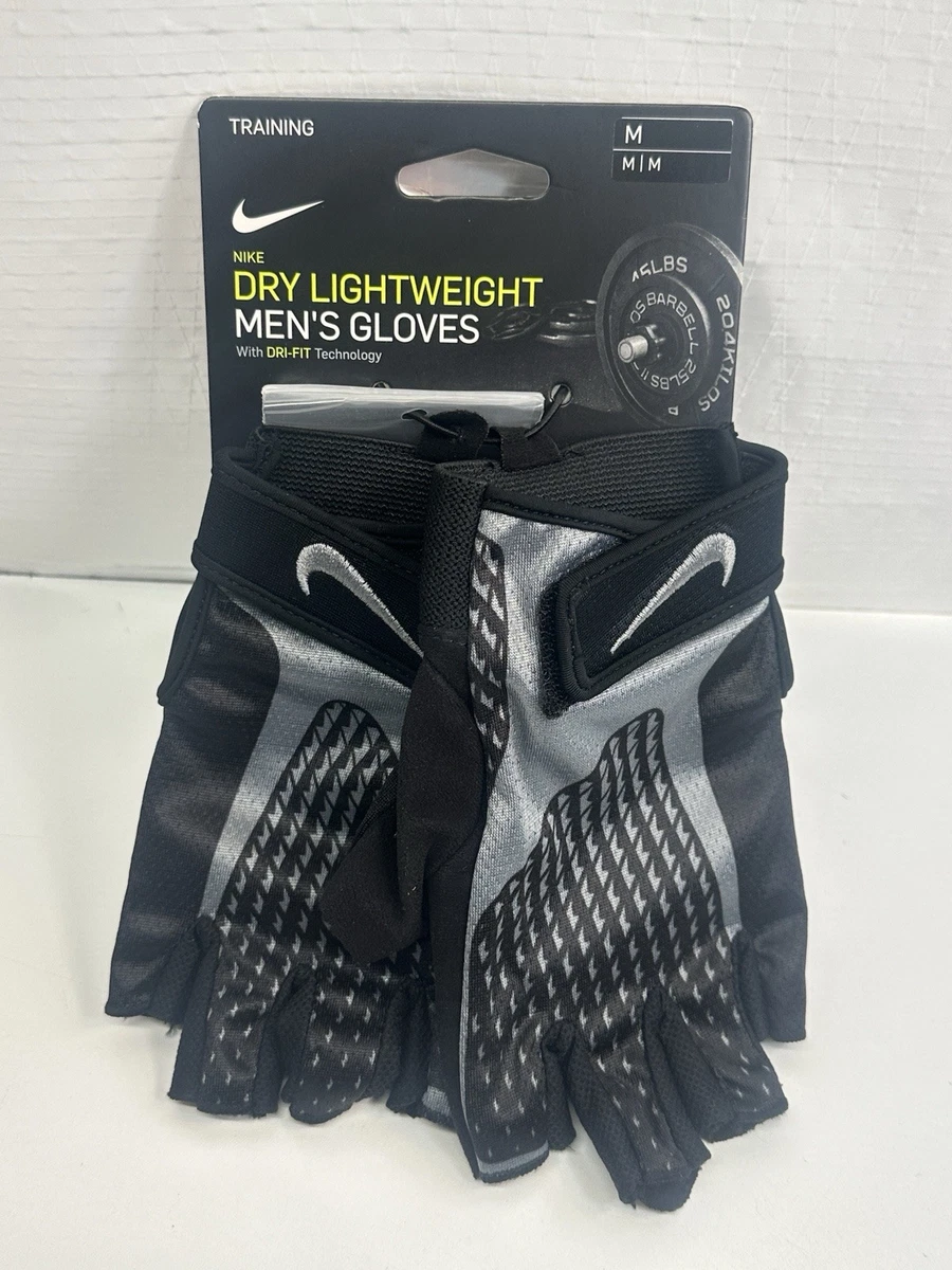 T・K Nike Training Gloves Men's Medium Dri-Fit Core Lock 2.0 Gym