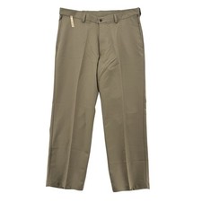 Haggar Pants Mens 36x29 Khaki Classic Fit Heritage Microfiber Dress Workwear NWT
