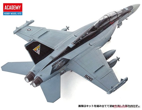 Academy 12560 1/72 U.S.Navy EA-18G VAQ-141`Shadowhawks` (Plastic model) - Picture 3 of 7