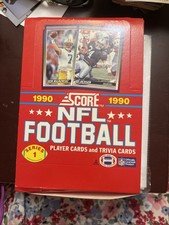 Score 1990 - NFL Football Player + Trivia Cards - Series 1 - New Factory Sealed