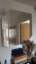 Gorgeous Hexagonal Wall Mirror - perfect condition. Heavy Duty, RRP £440