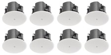 8 JBL Control 412C/T 3" Commercial 70v/8-ohm Ceiling Speakers For Restaurant/Bar
