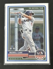 2023 Panini USA Baseball Stars & Stripes - Max Clark #42 (RC)