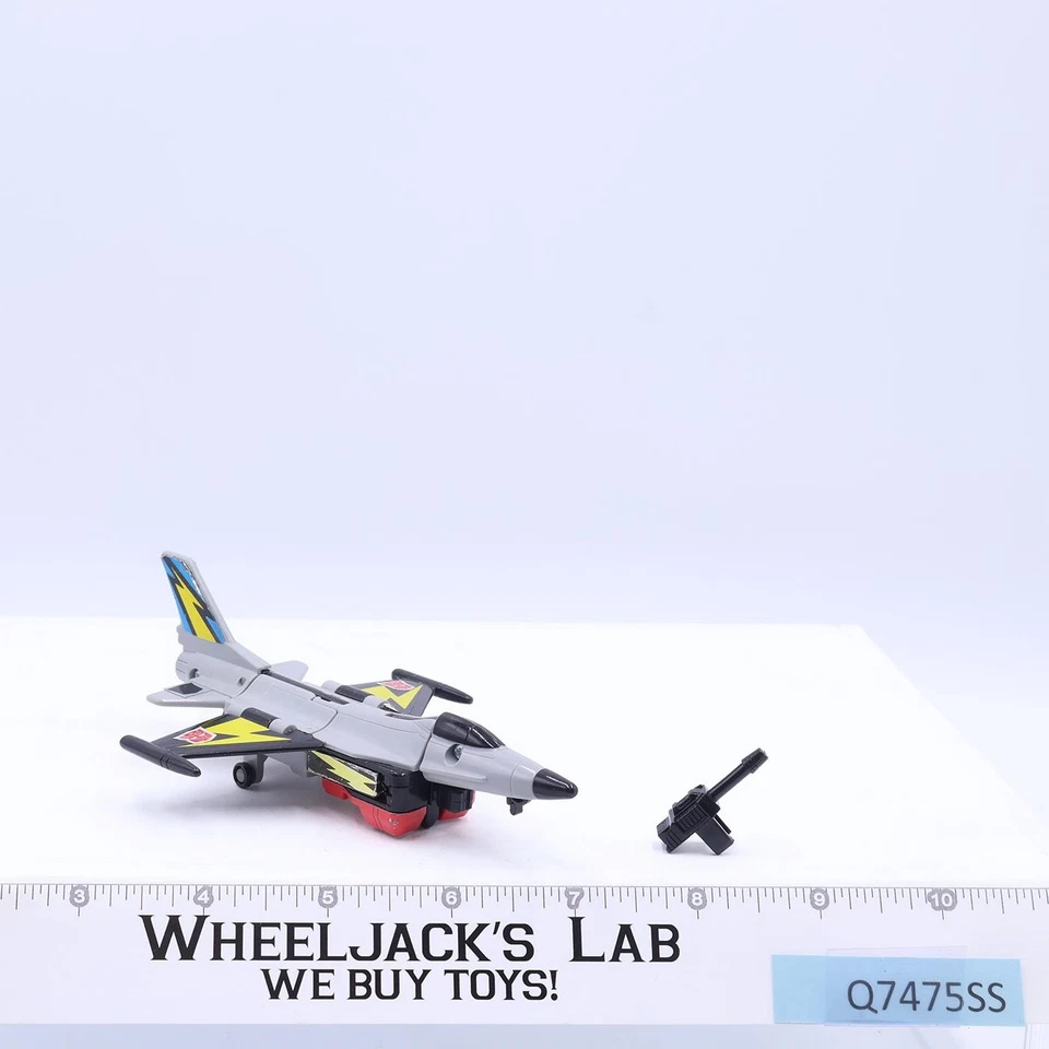 Skydive 100% Complete METAL W/CARDBACK & BUBBLE 1986 G1 Transformers Vintage - Image 2 of 4