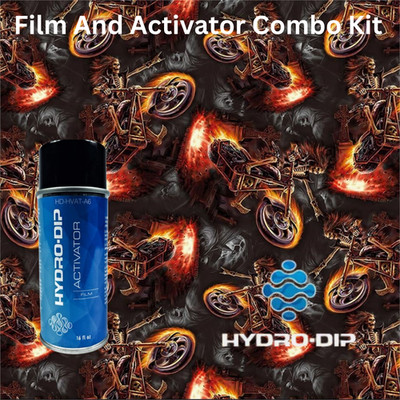 Hydro Dip  Film Activator Combo Kit HD-SKL317 Hell Rider