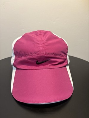 Vintage Nike Hat Cap Strap Back Tailwind 7 Panel Dry Fit Lightweight Running