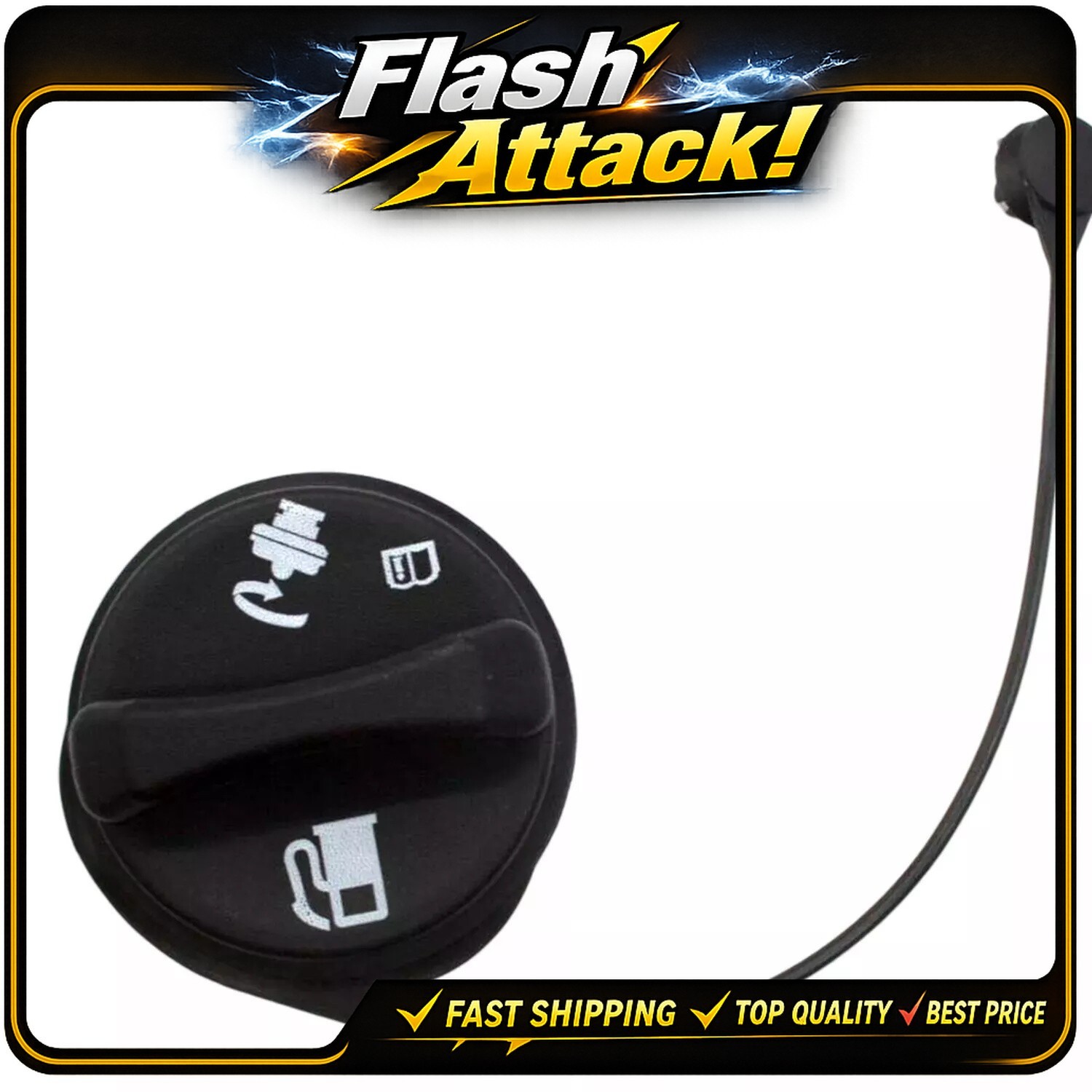 GT231 Fuel Tank Gas Cap For Chevy Silverado GMC Suburban Tahoe Yukon OE#15763227