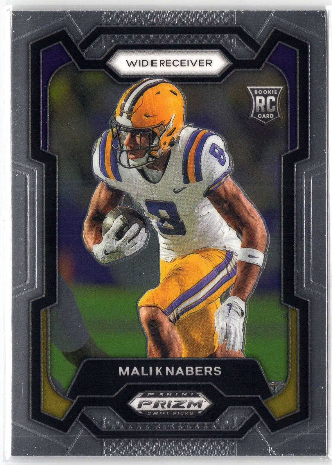 2024 Panini Prizm Draft Picks #109 Malik Nabers Silver