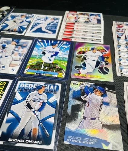 2025-26 Topps Baseball Shohei Ohtani cards 30+ Card Collection Dodgers Ohtani