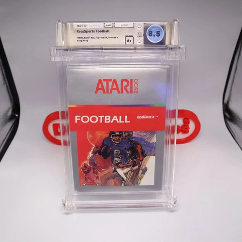 Atari 2600 Game REALSPORTS FOOTBALL / REAL SPORTS - NEW & Sealed - WATA 8.5 A+