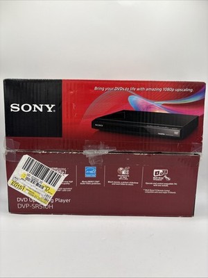 Sony DVP-SR510H Compact Upscaling HDMI 1080p DVD Player With Remote Works Great