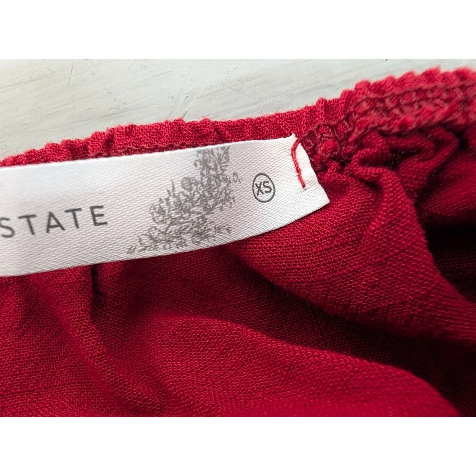 Abito Altar'd State manica lunga a strati con volant San Valentino babydoll donna taglia XS