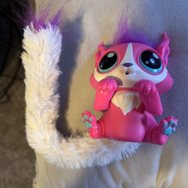 Lil' Gleemerz Adorbrite Interactive Pink 2017 by Mattel* Working Rainbow tail