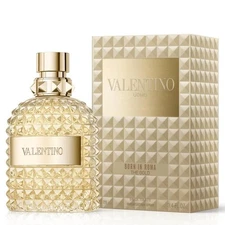 Valentino Uomo Born In Roma The Gold 3.4 oz 100ml Eau De Toilette Men's Spray
