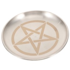 Altar Candles Tray Pentagram Plate Altar Candle Tray Decorative Candle