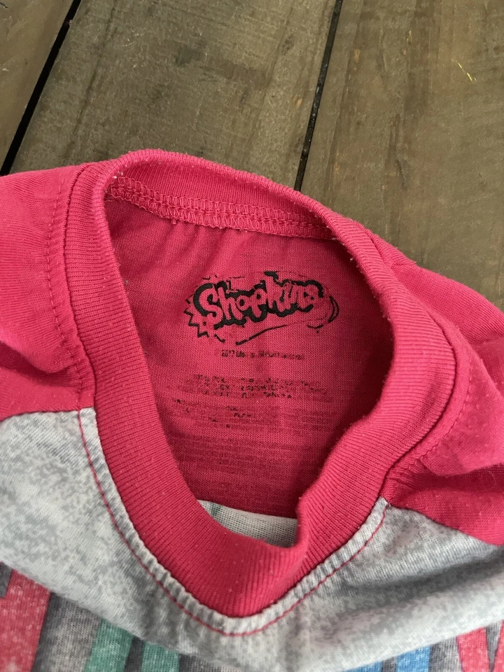 shopkinds girls pajamas happy holidays PJ set size 4 - Image 4 of 4