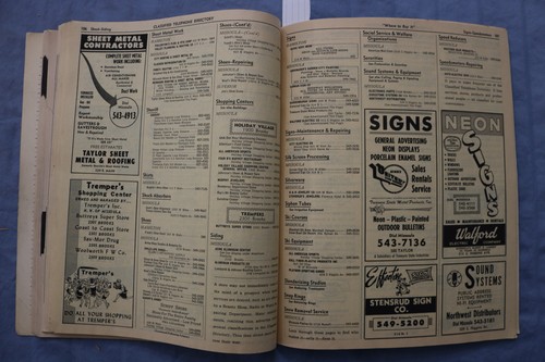 1963 FEBRUARY MISSOULA AND WESTERN MONTANA TELEPHONE DIRECTORY - K 329 - Picture 10 of 12