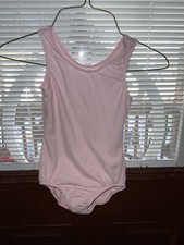 Curtain Call For Call Medium Child Light Pink Leotard Classic Ballet Dance T2000