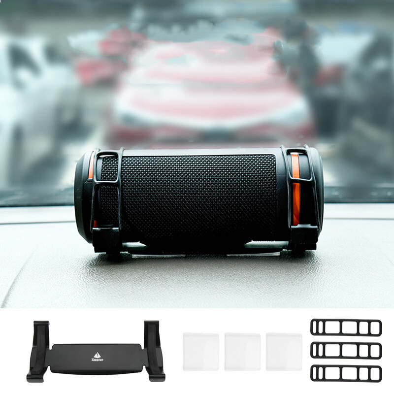 For JBL Flip 4/5/6 Bluetooth Speaker Metal Car Dashboard Mou