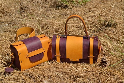 RAIKOU Damen-Ledertasche, Echtledertasche, italienische Tasche, Umhängetasche - Bild 8 von 11