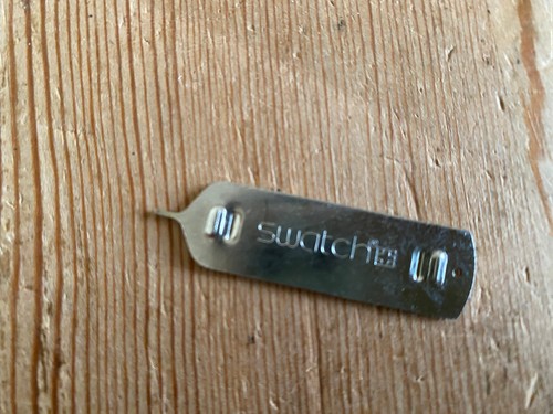 SWATCH - Tool For Changing Straps - Steel - 4 X 1.2 Cm | eBay UK