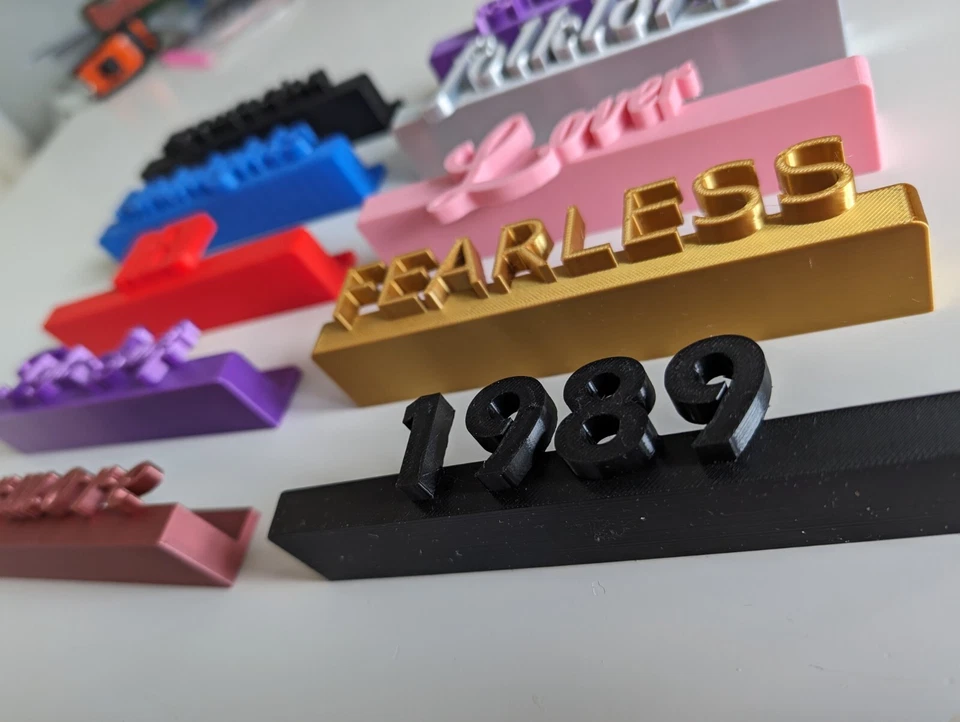 CD wall display for Taylor Swift Full Set (All) | Custom CD wall shelf mount - Image 2 of 4