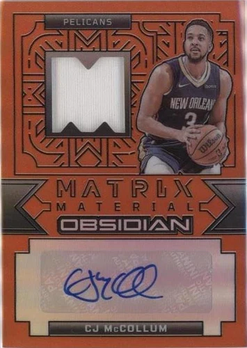 2023-24 Panini Obsidian - C.J. McCollum #MM-MCC