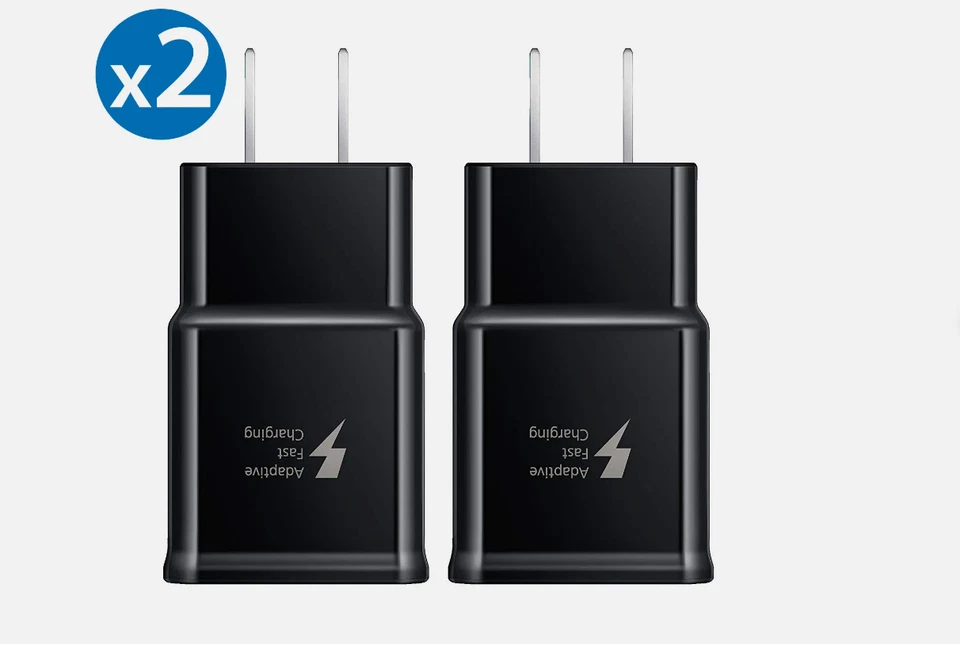 [Paquete de 2] Cargadores de pared de carga rápida Samsung Galaxy Home tipo C - Cable de 3 pies Foto 4 de 4