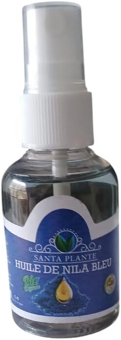 Huile De Nila Bleu - Anti-taches, Hydratante - 60ml Spray - Pour Visage, Corps, Cheveux - Neuf