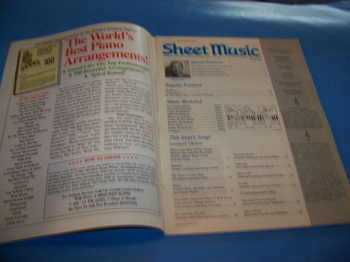 Sheet Music Magazine "The Radio Crooners" Vintage 1995 - Picture 2 of 4