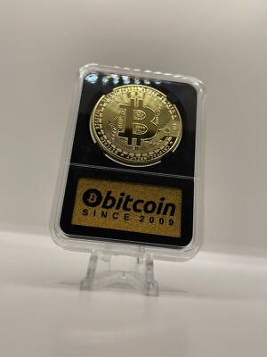 BITCOIN- Limited Edition Display Case / Cryptocurrency