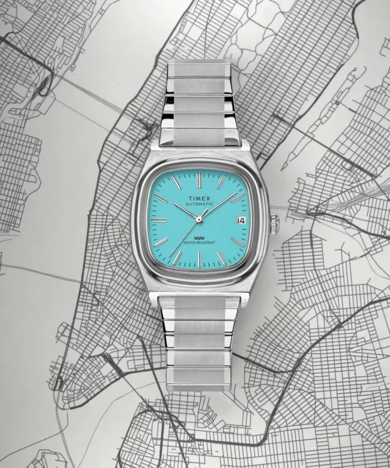 Timex Automatic 1983 E-Line Reissue 34mm with Expansion band Watch TW2Y07300 - Image 2 of 4