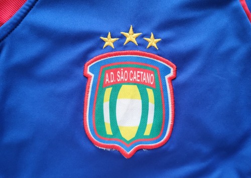 Maglia calcio sportiva Sao Caetano Brasile 2019 Sanka #9 Home Kit taglia: L Futbol - Foto 10 di 10