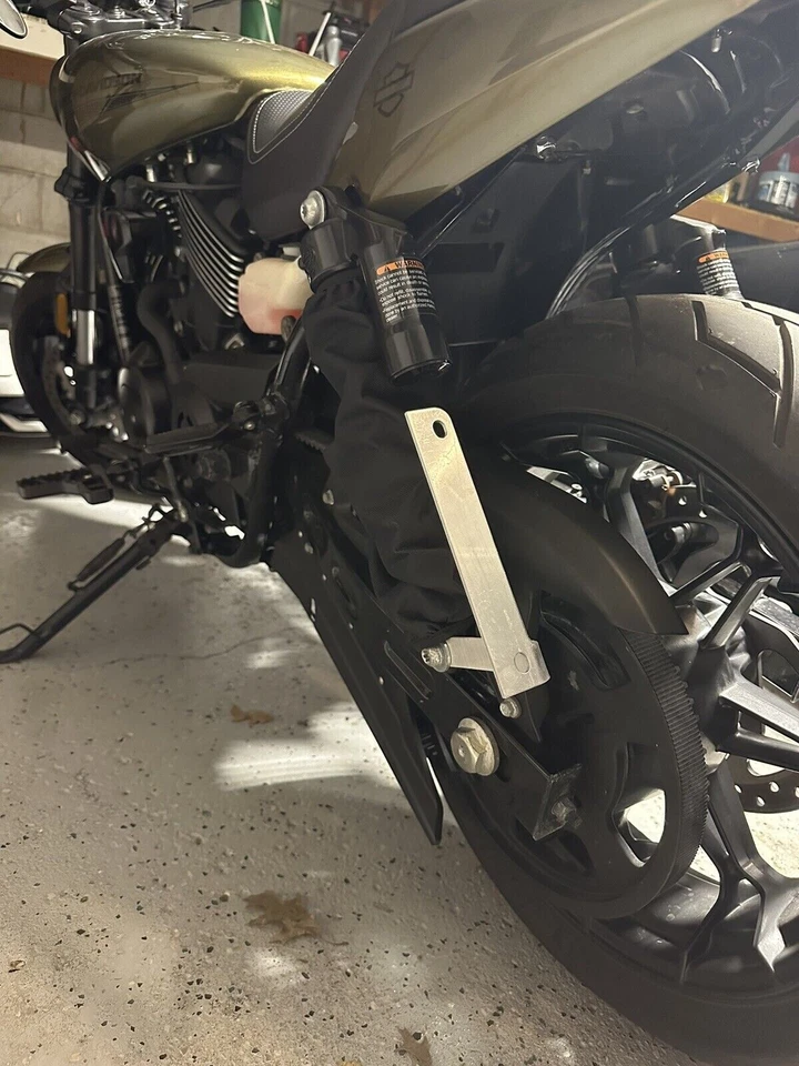 Suporte de realocação de placa lateral para HARLEY-DAVIDSON STREET todos os anos - Imagem 3 de 4