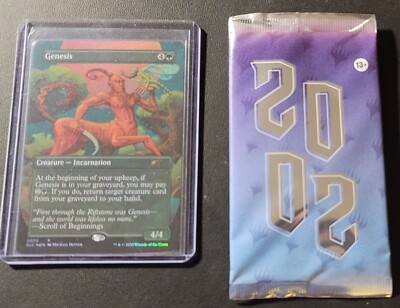 MTG Secret Lair 30th Anniversary Countdown Genesis FOIL NM