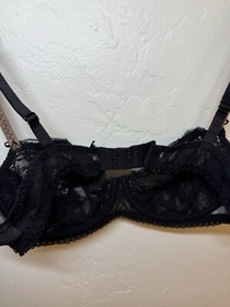 AUBADE LACE BRA 32C PARISIAN FRENCH LINGERIE PRACTICALLY NEW