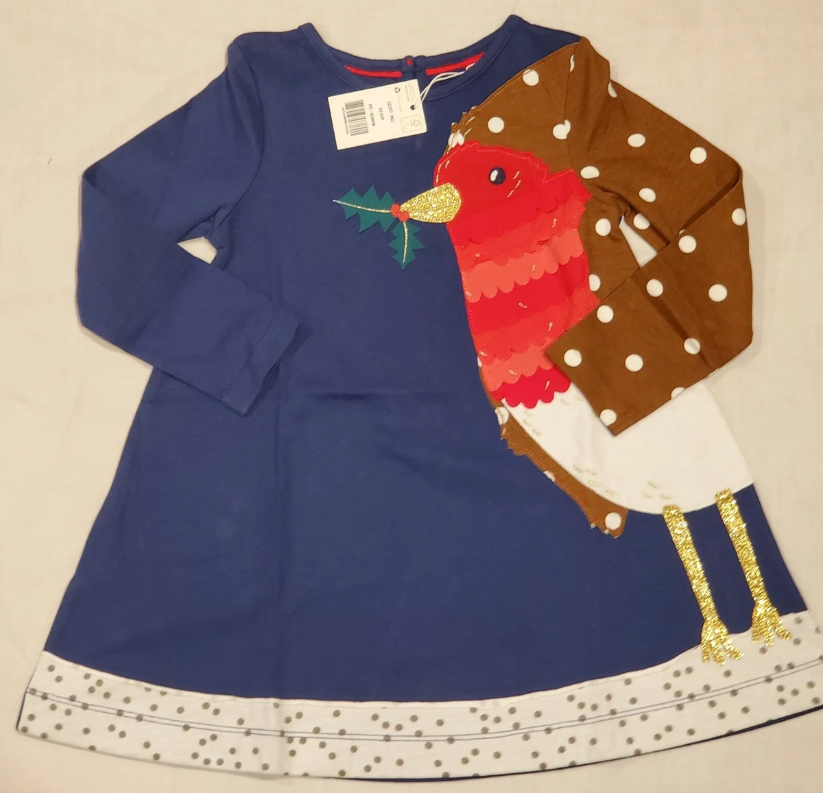 fit and flare holiday dress Mini Boden Girls Ruby Ruched Velvet Long-Sleeved Christmas Dress
