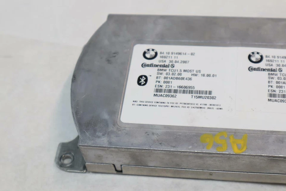 BMW E60 E90 328I 335i 530I 535I 550I TELEMATICS BLUETOOTH CONTROL MODULE CDMA - Image 2 of 4