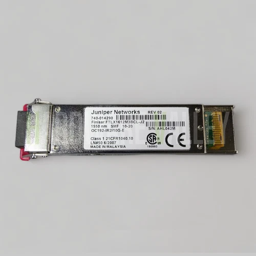 JUNIPER XFP-10G-E-OC192-IR2 DUALR10GPLG XCVR, 10GE, OC192, 1550NM40KMTR