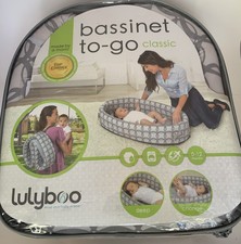 lulyboo bassinet to go classic
