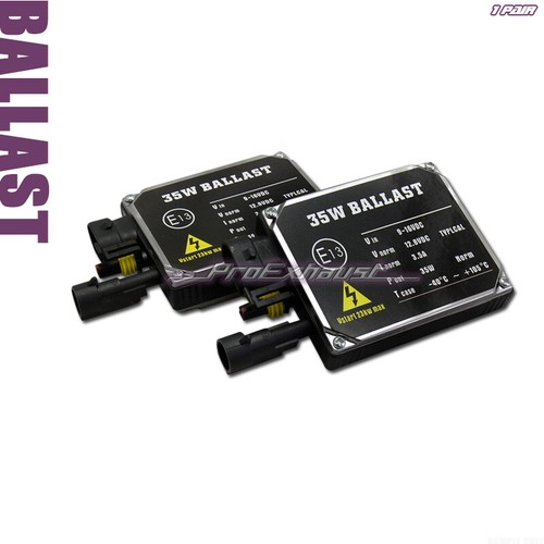 Ballast Conversion Sticker 2x Universal Ballasts For Xenon HID Light/Lamp Bulbs Conversion Kit 35W ...