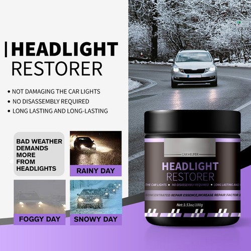 Car Light Cleaner Headlight 100g Car Light Cleaner Headlight well made
