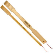 Bamboo Back Scratchers 4 Pcs 17-Inch Traditional with Travel-Size for Relief