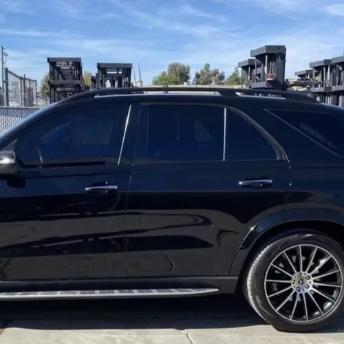 Mercedes Benz OEM W167 GLE Class SUV 2020 Gloss Black Roof Rails Brand New