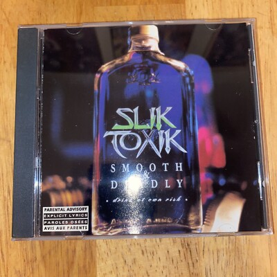Slik Toxik Smooth And Deadly Canadian CD Initial Capitol Records Issue